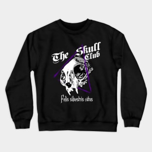 The skull Club - Felis silvestris catus Crewneck Sweatshirt